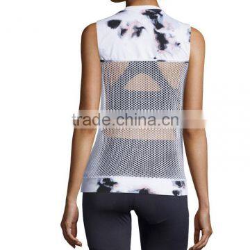 Wholesale Women Sports Yoga Tank Top Casual Gym Sport Wear Fashion Wear Sleeveless Vest photo-3