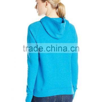 Women's Fleece Cowl Neck Pullover Hoodies With Eyelets photo-6