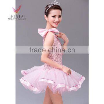 school girl dance dress costumes, leotard dance ballet dress