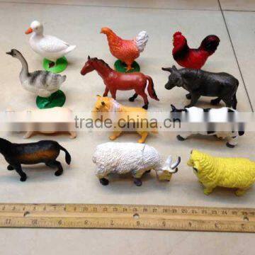 Farm Animal Figure Toy/PVC Farm Animal Models Cartoon Mini Plastic Toys photo-2