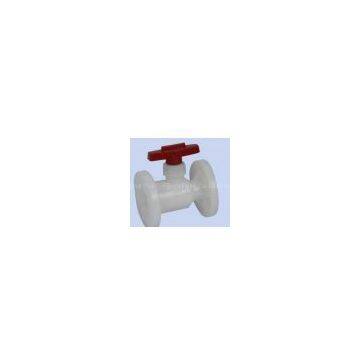 Flange Ball PVDF Check Valve Handle Lever 1/2(D20mm) ~ 8(D225mm) PN1.0Mpa BS