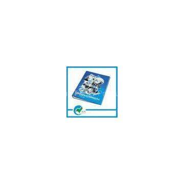 OEM Personalized  Blue 4 Ring Binder Cardboard Ring File Folder
