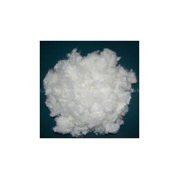 7d*64mm HCS/HC white recycled polyester staple fiber (PSF)