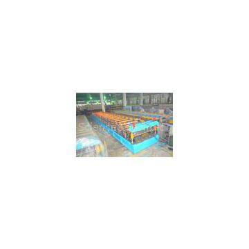 Hydraulic IBR / Corrugated Double Roof Panel Forming Machine 0.27 - 0.8mm