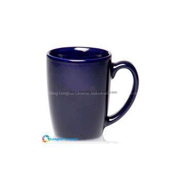 12oz Custom Curved Handle Java Promotional Ceramic Coffee Mug photo-3