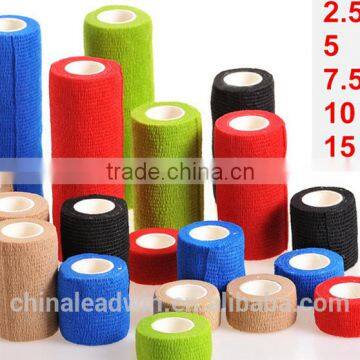 Best wholesale medical first aid adhesive colored elastic bandage