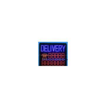 led delivery sign