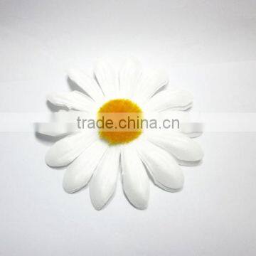 Artificial shabby sunflower for summer sandal shoes