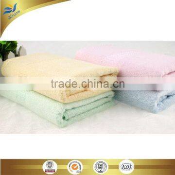 China Manufacturer Hight Quality Border Jacquarded Yarn Dyed Bamboo Face Towel Can Also Using for Hand Cleaning 25*50 cm photo-2