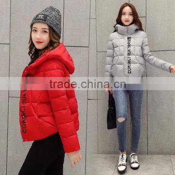 Female 2017 New Women's Winter Jacket Cotton Jacket Slim Parkas Ladies Coats