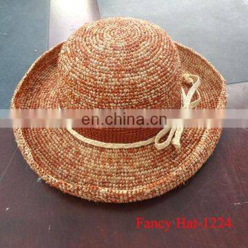 Fashion Summer Hat straw boater straw hat wholesale