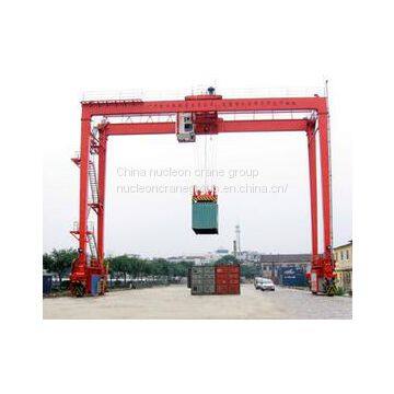 Rail Mounted Double Girder Container Gantry Crane photo-2