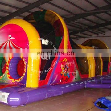 commercial inflatable jeux gonflable obstacle for kids