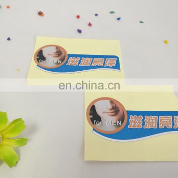 Direct factory manufacture die cut customized waterproof pvc self adhesive sticker,soft reflective sticker