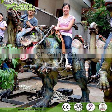High Quality Mechanical Animatronic Stand Dinosaur Rides photo-2