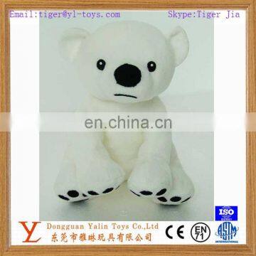 Realistic stuffed live animal toys animated Polar Bear plush toy