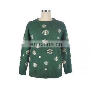 Winsun Fashion Girls Snow Design Sweater For Christmas 2016