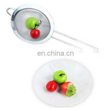 new design hot selling Stainless Steel wire oil skimmer with colorful handle kitchen utensils