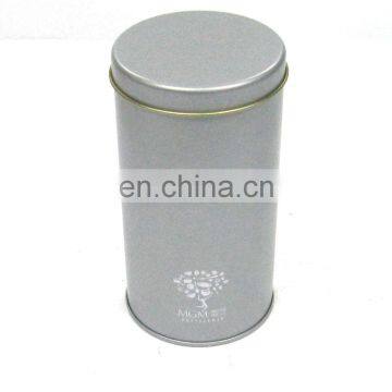 Nice plain cylinder tin box