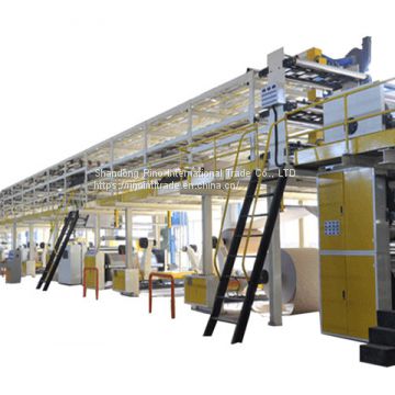 3/5/7 ply corrugated paperboard production line