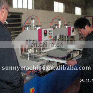 two-head welding machine for pvc window and door