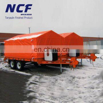 Vinyl Pvc Tarpaulin With Eyelets/Pvc Tarp Of Trucks Cover