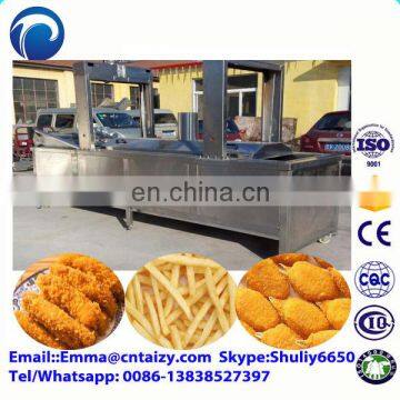 Snacks Food Fryer Machine Potato Chips Automatic Continuous Frying Machine Peanut Frying Machine photo-3