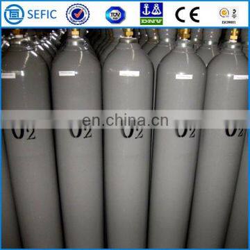 Different Sizes And Colors High Pressure Weight Of 47L Industrial Oxygen Cylinder photo-3
