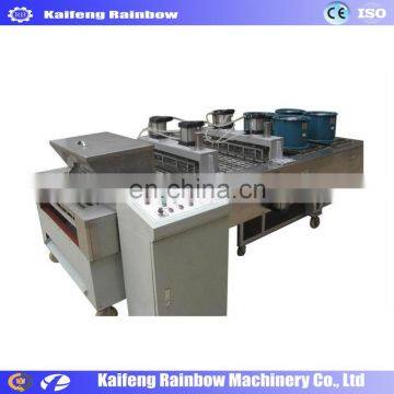 Automatic chocolate cereal nuts bar production line/fruits nuts bar making machine