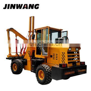 Highway Hydraulic Press Guardrail Driving Pile Driver for Public Guardrail photo-3