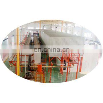 Powder coating line machine for aluminum window and door