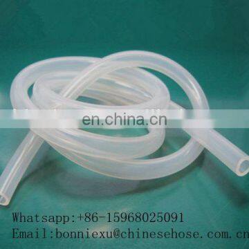 JG Fuel Resistant Transparent Silicone Rubber Hose,Non-Toxic Odorless Clear Silicone Tube