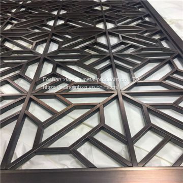 JYFQ01801 Custom 304 stainless steel decorative metal screen