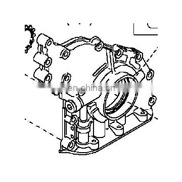 Deutz BF4M1013 front cover oil pump 04289740