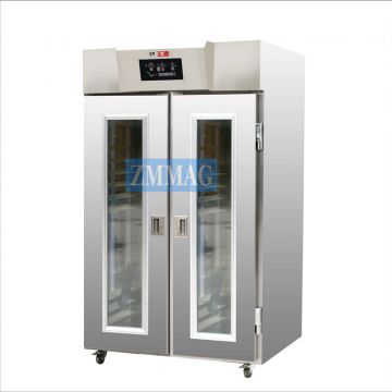 commercial 36 trays double doors refrigerated/frozen proofer machine