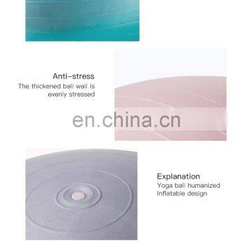 Eco-Friendly Anti Burst Donut PU Wave Speed Inflatable Yoga Ball photo-5