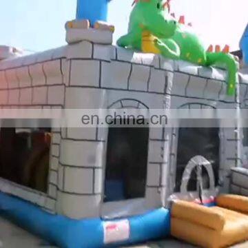 cute inflatable dinosaur moonwalk moon bounce house bouncy castle for home