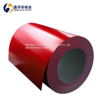 Double coating roll prepainted roofing printed ppgi galvanize steel coil