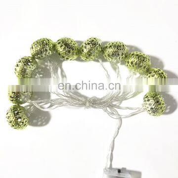 10L Led Iron Ball Night Ceiling Light Christmas Decoration Wall String Lights Indoor Home Garden Room Strip Lighting Morden