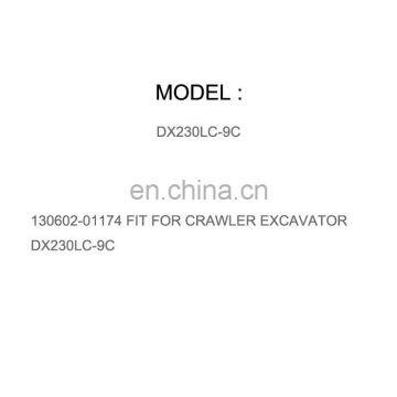 DIESEL ENGINE PARTS PISTON GRADE B 130602-01174 FIT FOR CRAWLER EXCAVATOR DX230LC-9C