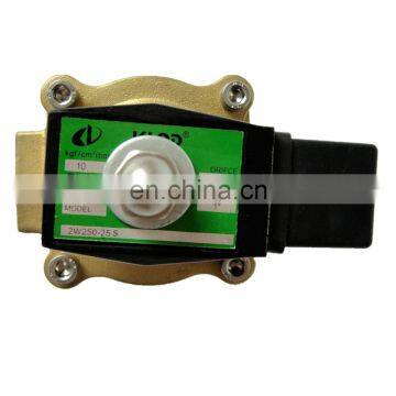 KLQD 2W250-25S Direct Acting Normally Closed Brass 1inch Air Water Solenoid Valve photo-3