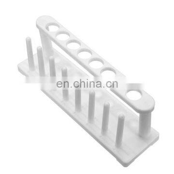 Excellent Quality White Plastic Laboratory Test Tube Rack