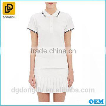 Good Quality Custom Design Short Sleeve Cheap Plain White T shirt for Women