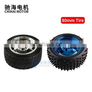 34/43/65/80/130MM 60mm Mecanum Wheel Plastic Rubber Tire Accessories for RC Model Vehicles DIY Robot Scientific Education photo-3