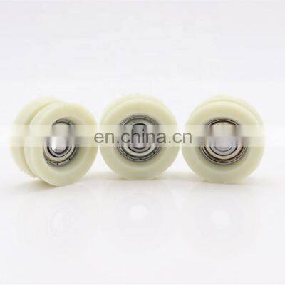 Cable Rope Pulley Wheels With Bearings Small Nylon Plastic Pulley