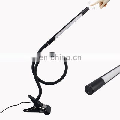 Hot Sell Gooseneck LED Book Reading Light Flexible Arm Light USB Lamp With Clamp