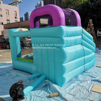 Hot Selling Waterslide With Splash Pool Bouncer Slde Water Cannons & Hose photo-3