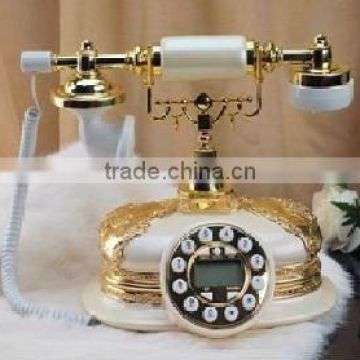 Vintage home decoration antique telephone corded phone