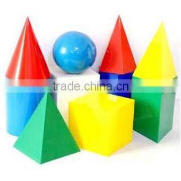 10pcs plastic Geometry Model set