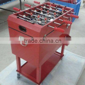 Metal Football Table Rolling Ice Cool Box Cooler and Warmer Box